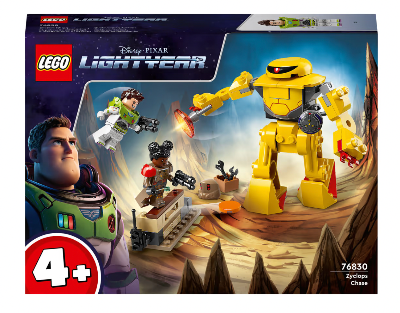 LEGO Disney and Pixar's Lightyear Zyclops Chase 76830 Age 4+