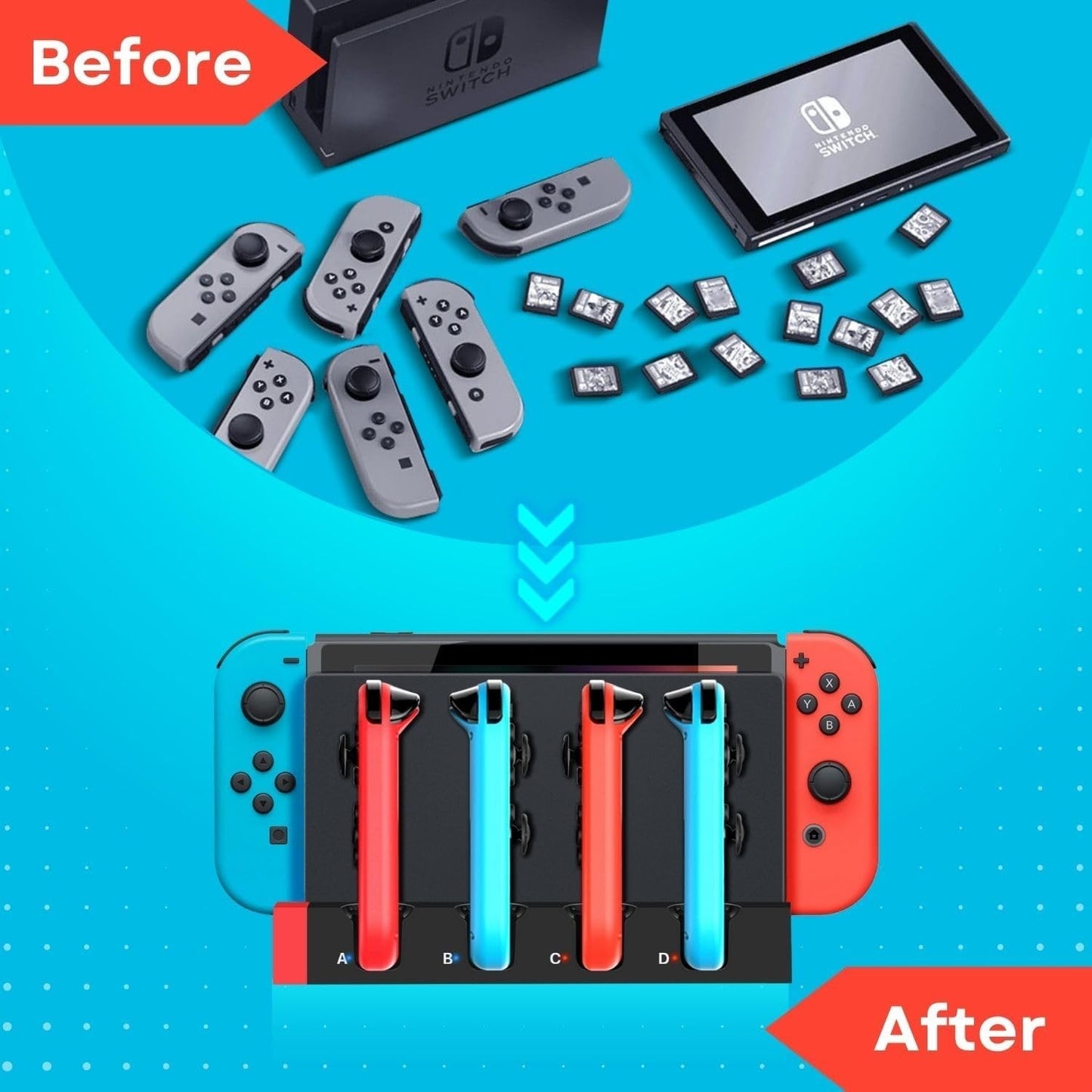 Switch Joy-con️ Charging Dock - for Nintendo Switch - BRAND NEW