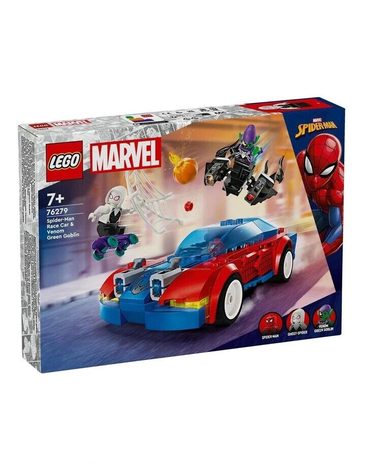 LEGO 76279 Marvel Spiderman Super Heroes Spider-Man Race Car Venom Green Goblin