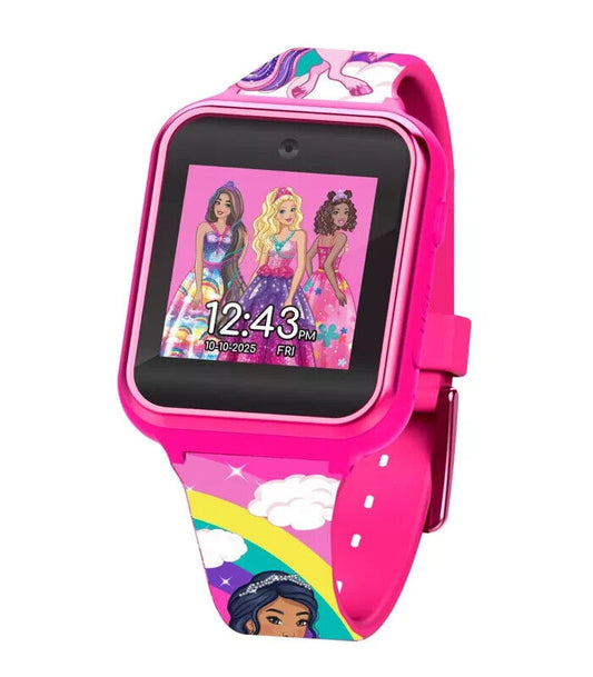 Barbie Kids Smart Watch - Pink /Camera Time Learning Video & Calculator