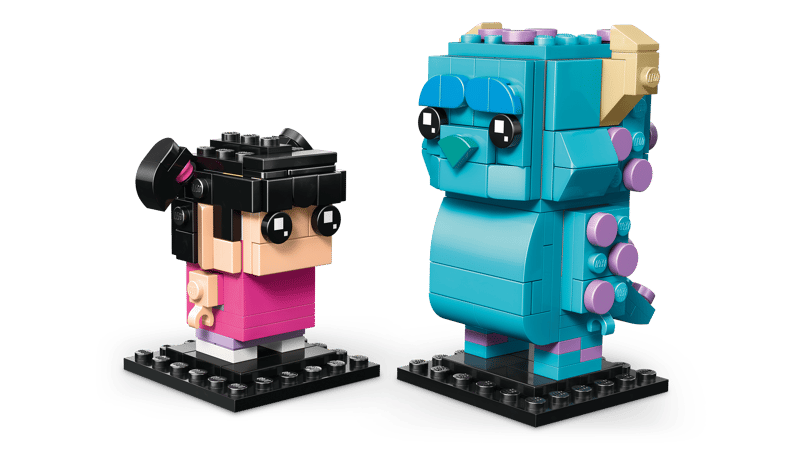 Lego 40861 Sulley, Mike and Boo Figures Brickheadz Monster Inc Brand new in box