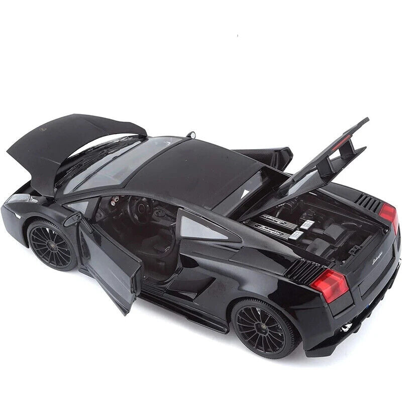 2007 Lamborghini Gallardo Superleggera Black Maisto Diecast 1:18 Scale Model Car