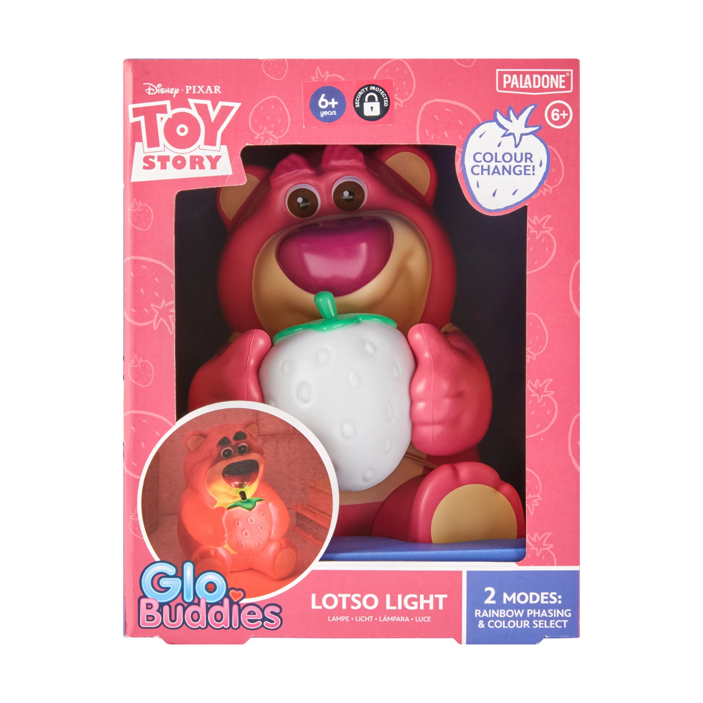 Disney Toy Story Lotso Night Light Colour Changing Lamp New In Box