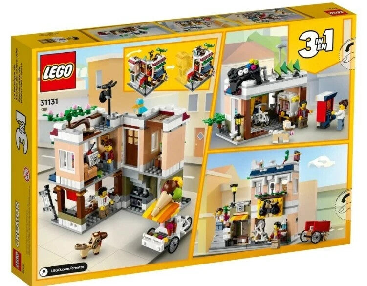 LEGO Creator 3-in-1 ~ Downtown Noodle Shop ~ 31131 Brand New Sealed