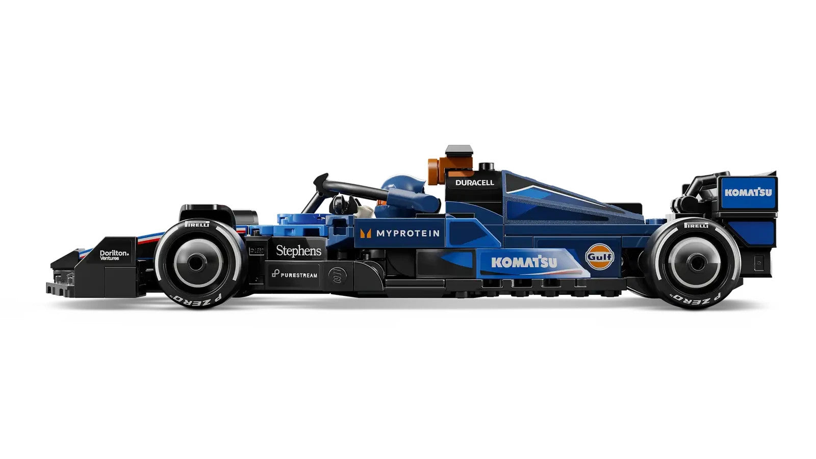 LEGO Speed Champions 77249 – Williams Racing FW46 – Formula 1 Race Car