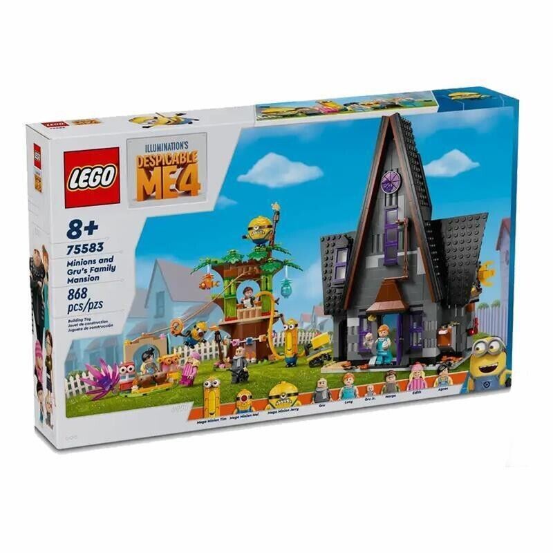 LEGO 75583 Despicable Me Minions and Gru's Family Mansion Lucy Margo Edith Agnes