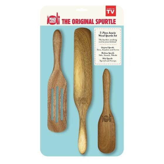 Mad Hungry Kitchen Spurtles 3 Pcs Set Kitchen Cooking Utensils As Seen ON TV