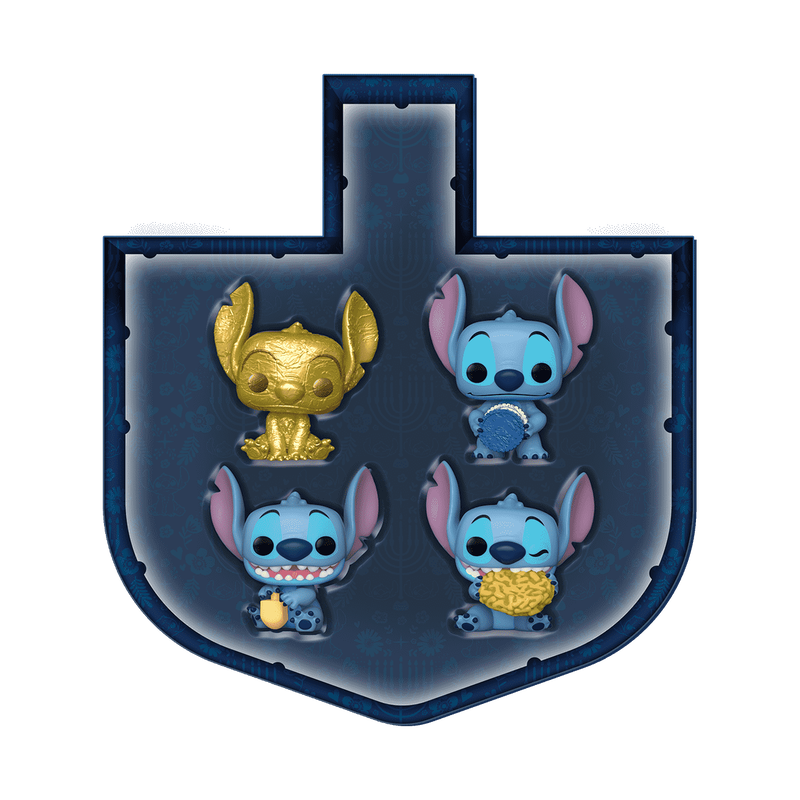 Funko Pop Pocket! - Happy Hanukkah Stitch (4 Pack)