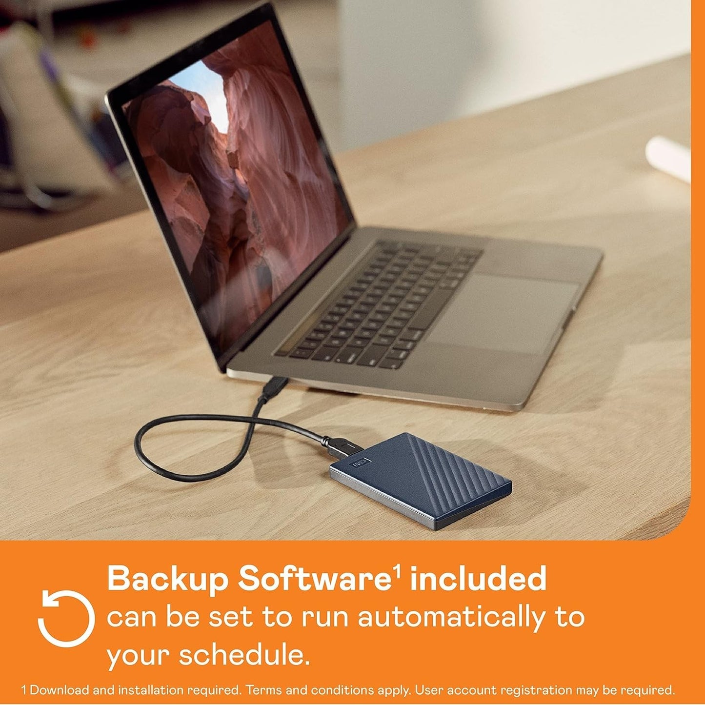 Western Digital WD 6TB My Passport for Mac USB 3.0 Portable Hard Drive