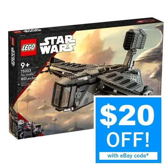 LEGO 75323 Star Wars The Justifier Cad Bane's Starship BRAND NEW SEALED