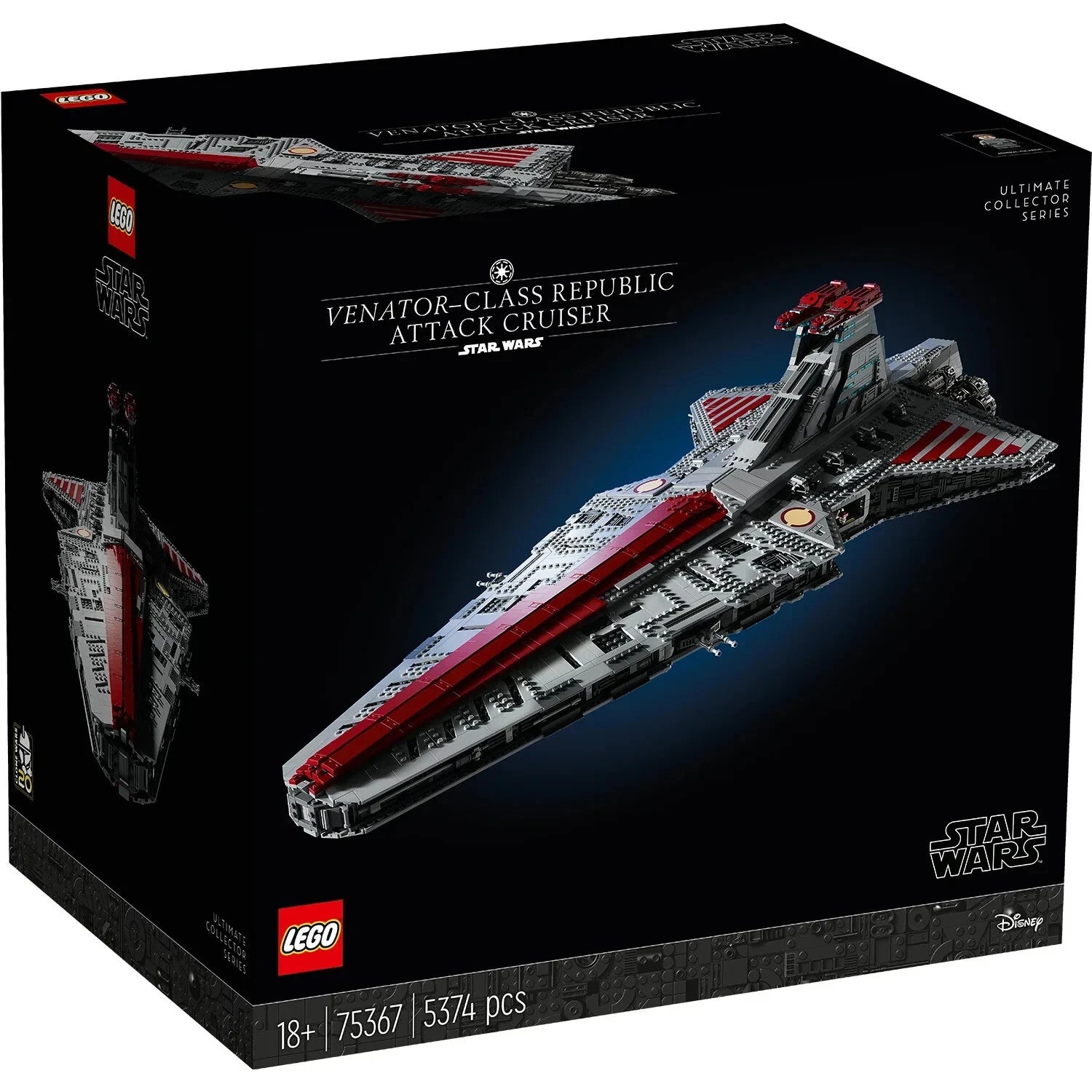 LEGO 75367 Star Wars Venator-Class Republic Attack Cruiser UCS New &Sealed