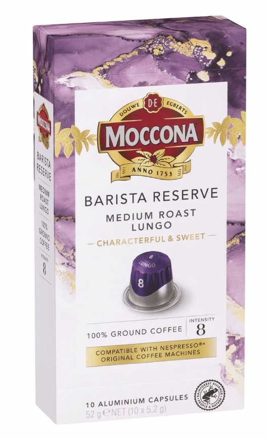 Moccona Barista Reserve Espresso Coffee Pods Capsules
