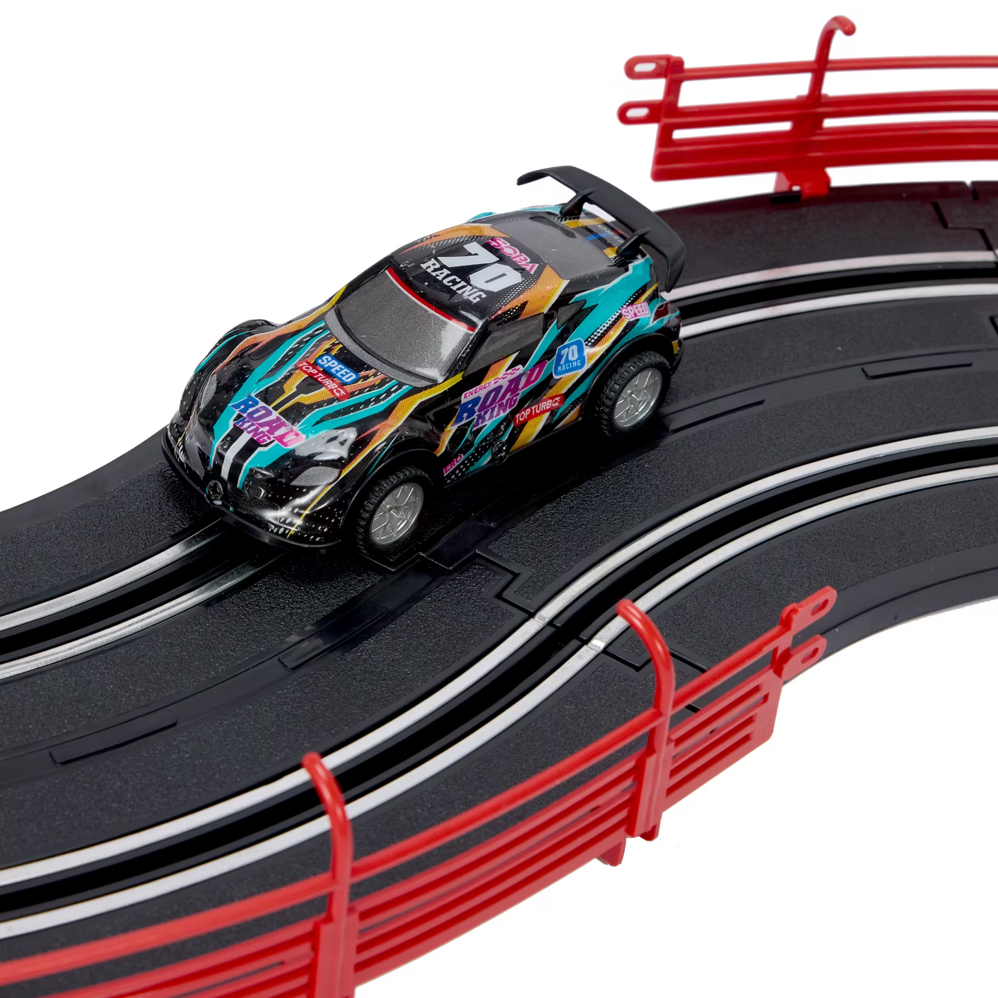 Super Loop Slot Car Set Incl Track Loop 2 x Mode cars 2 x speed controller- Gift