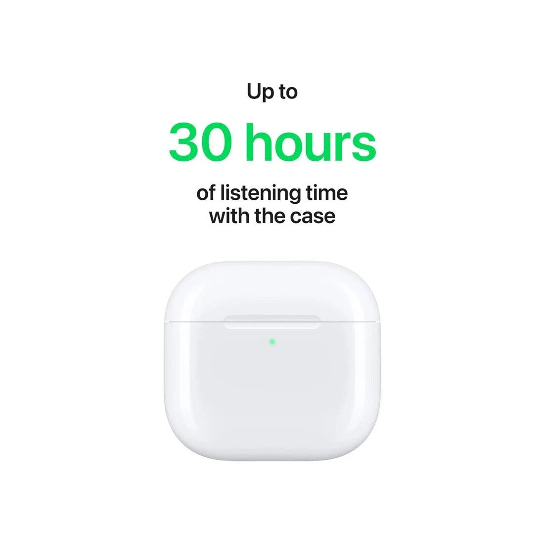 Genuine Apple AirPods 4 with Active Noise Cancellation MXP93ZA/A - White