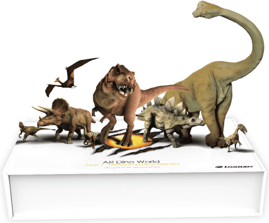 AR Dino World Tyrannosaurus Reborn Building Model Kit with Free iOS Andriod App