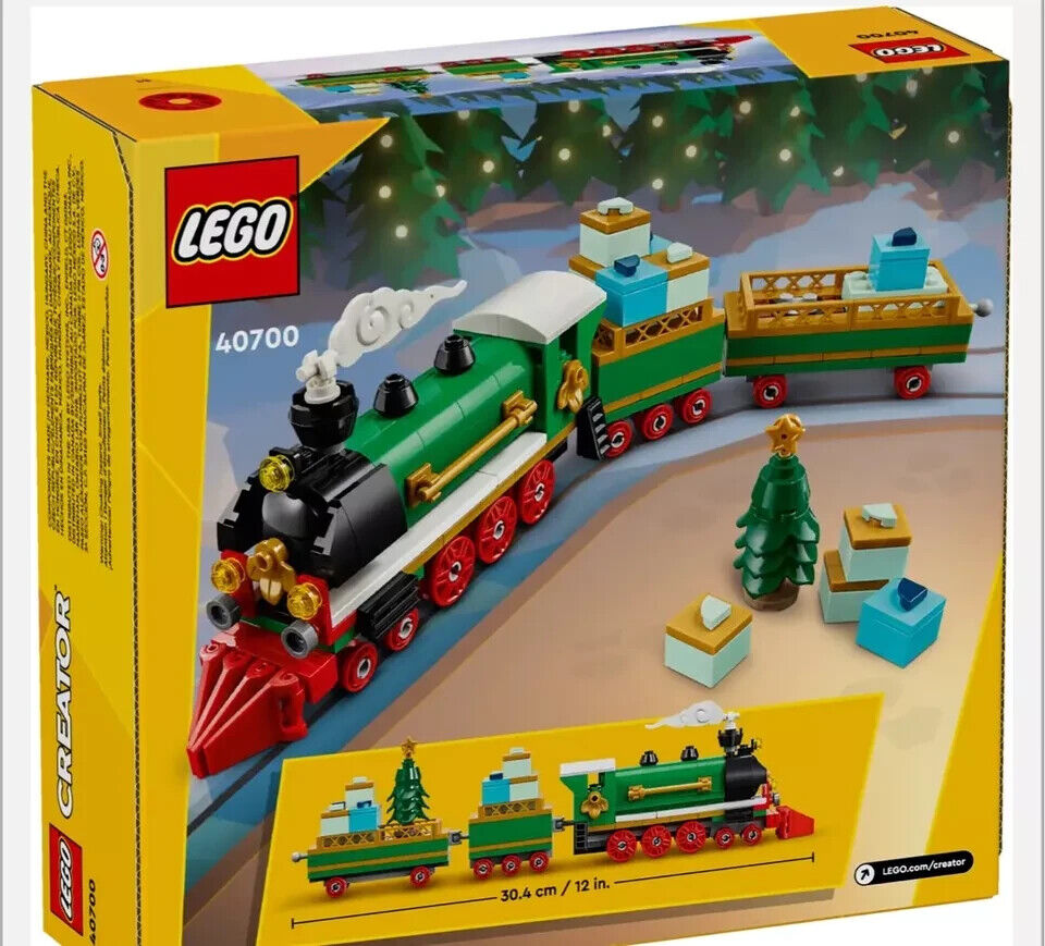 Lego 40700 Creator Holiday Train Limited Edition, Brand New And Sealed