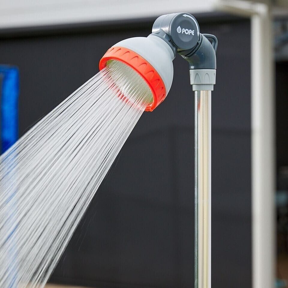 Pope Garden & Camping Shower on Tripod with Stakes