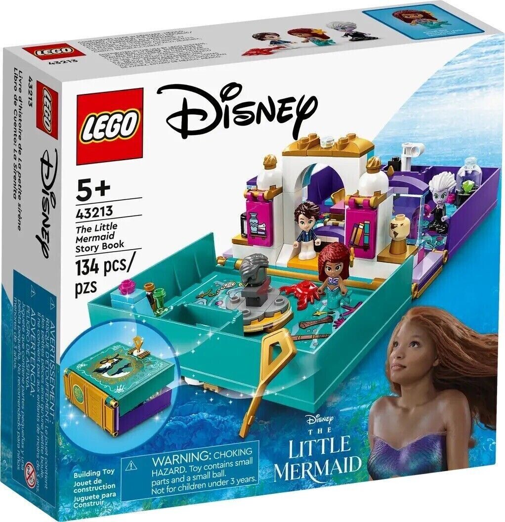 LEGO 43213 The Little Mermaid Story Book Disney Princess