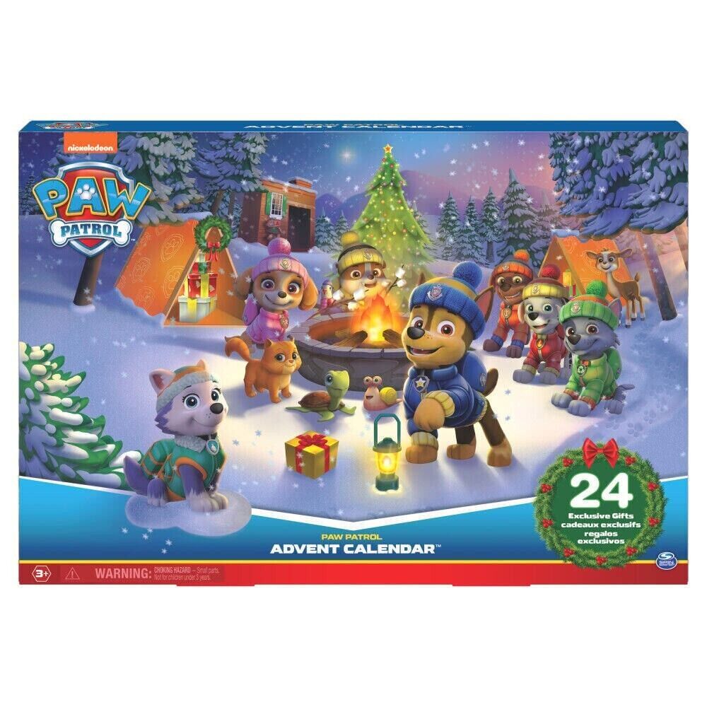 Nickelodeon PAW Patrol Advent Calendar - 24 surprise toys