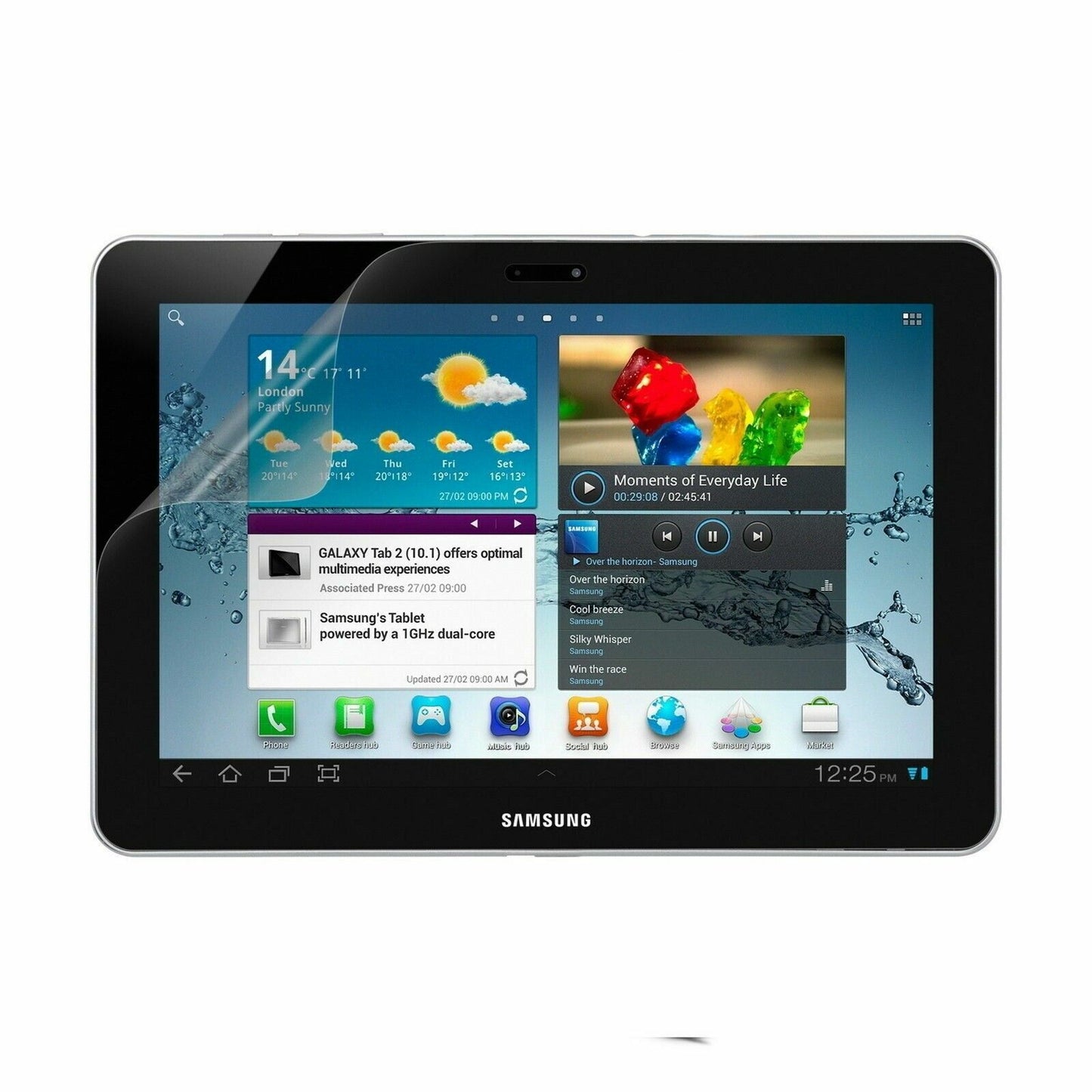 BELKIN SCREEN PROTECTOR FOR SAMSUNG GALAXY TAB 2 NOTE 10.1 TRANSPARENT F8N836QE
