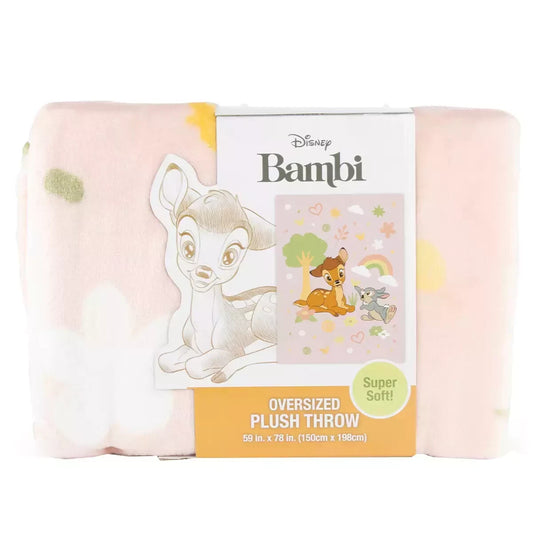 Licensed Oversized Throw 150 x 198cm Disney Bambi