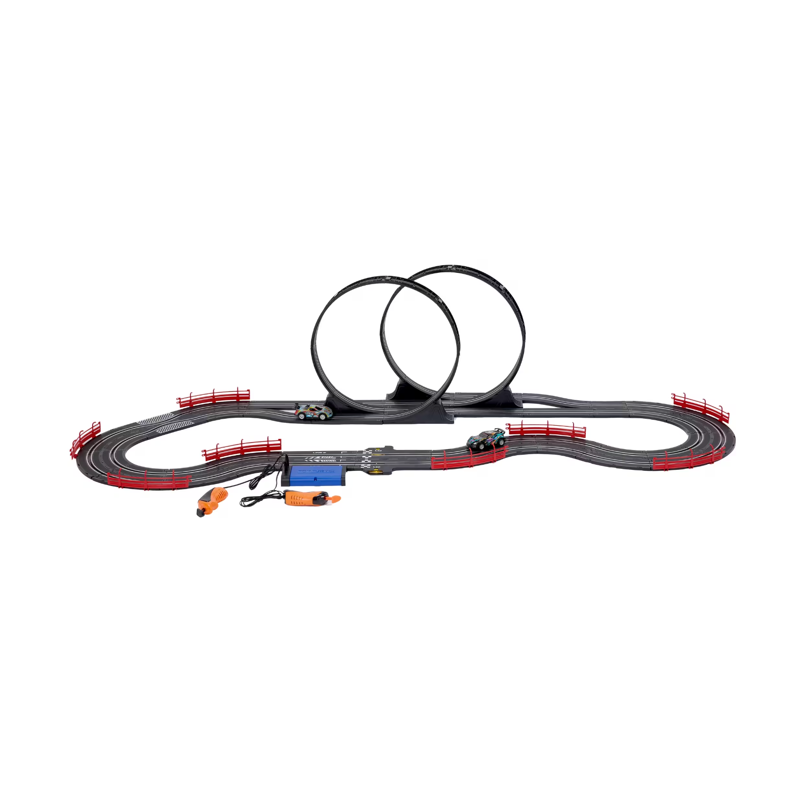 Super Loop Slot Car Set Incl Track Loop 2 x Mode cars 2 x speed controller- Gift