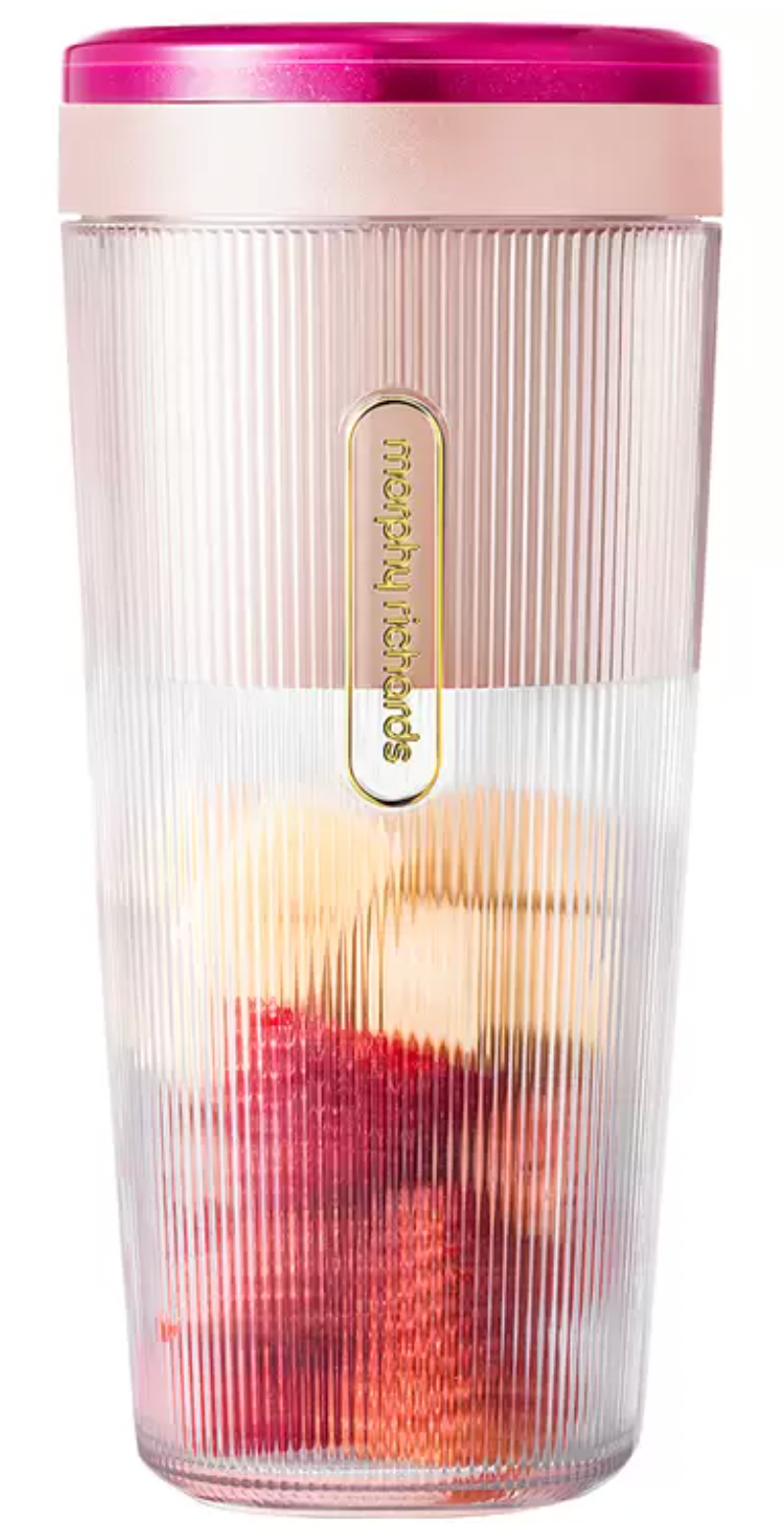 Morphy Richards Portable Blender with Wireless Charger Pink