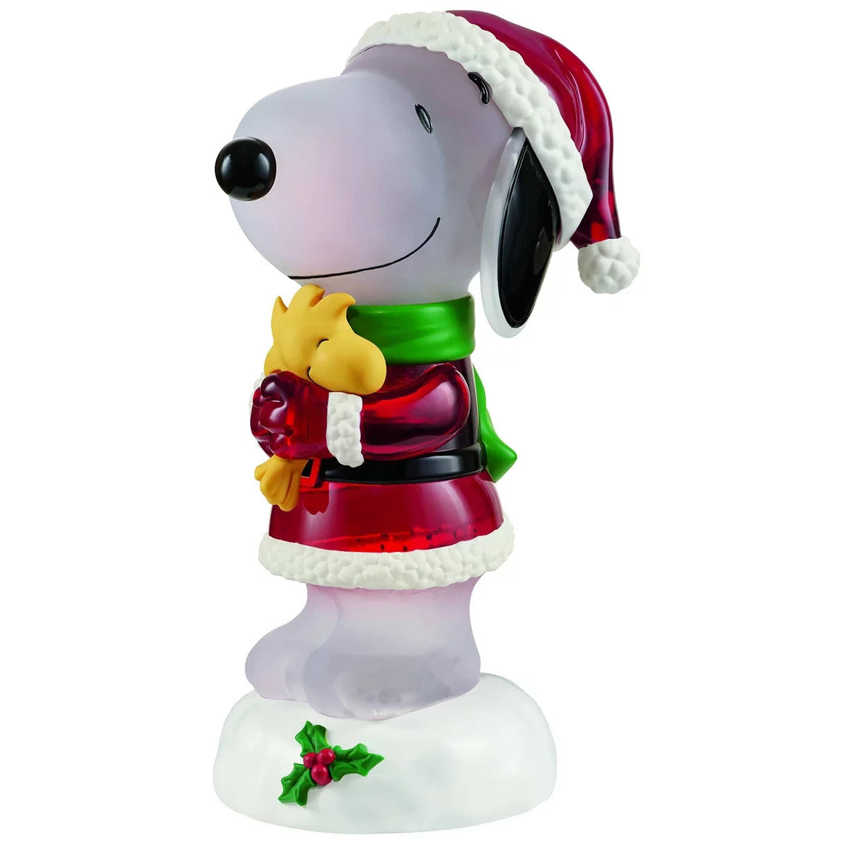 Snoopy - Christmas Lantern With Glitter And LED Lights 41cm