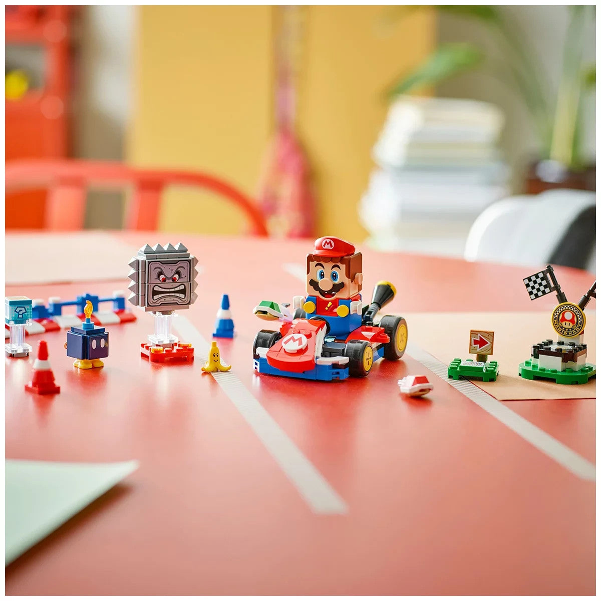 LEGO Super Mario 72043 - Mario Kart Interactive Lego Mario and Standard Kart