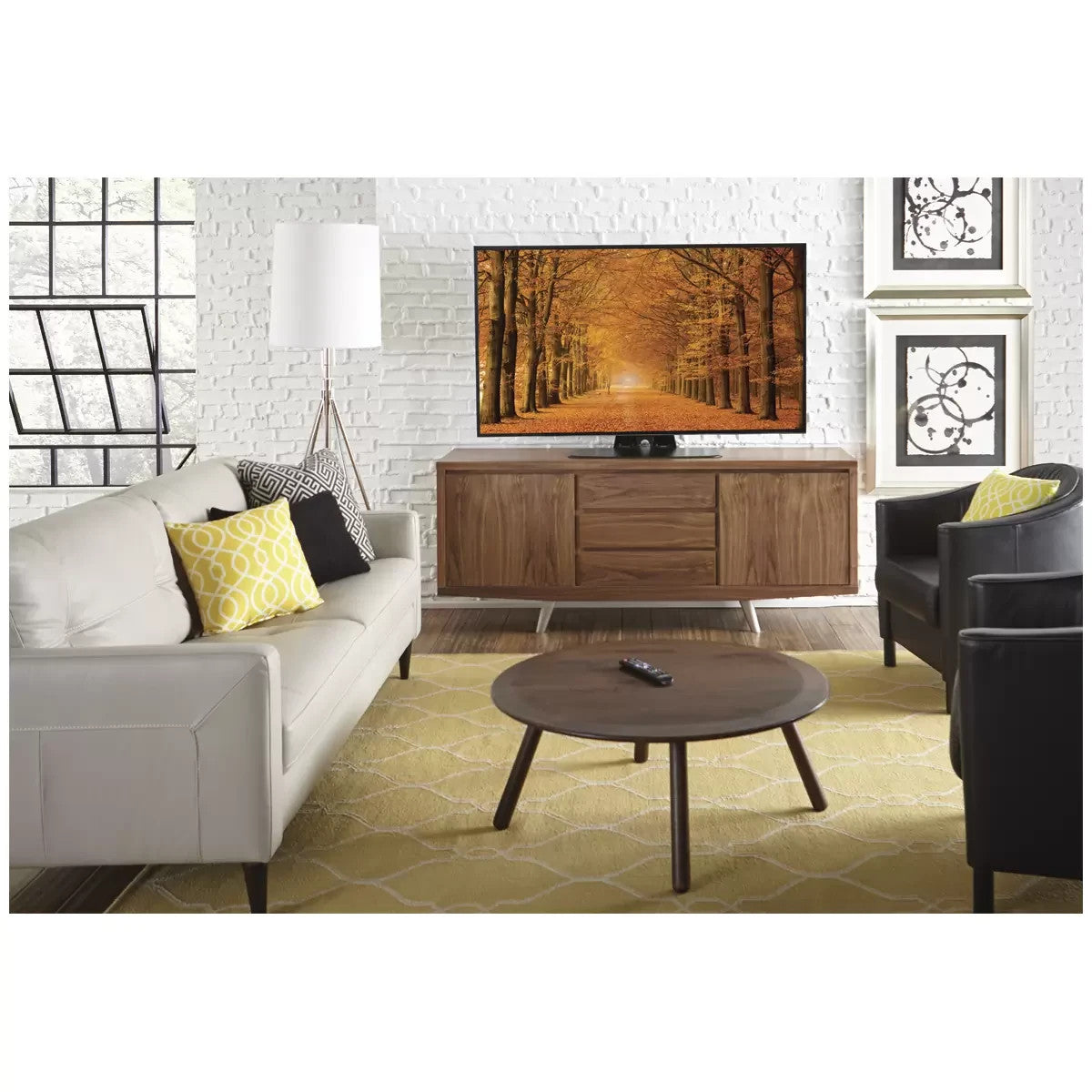 SANUS Swivel TV Stand SSTV2-B1 Adjustable Height Heavy Duty New