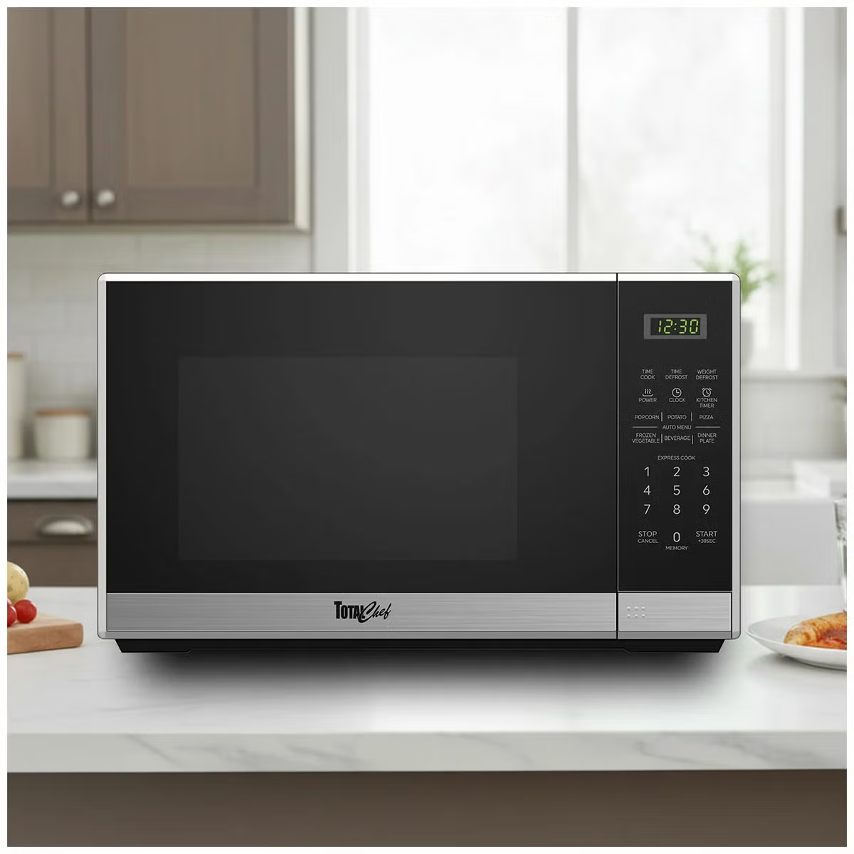 Total Chef Microwave 34L 1100W Black TCMO34BAU