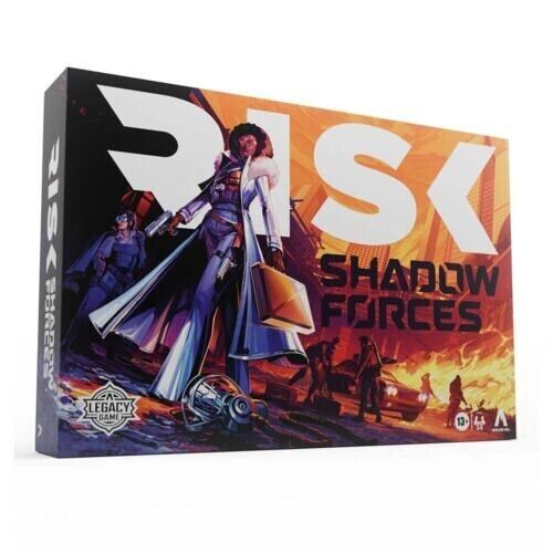 Risk Shadow Forces Board Game - Darkness Has Descended On The World