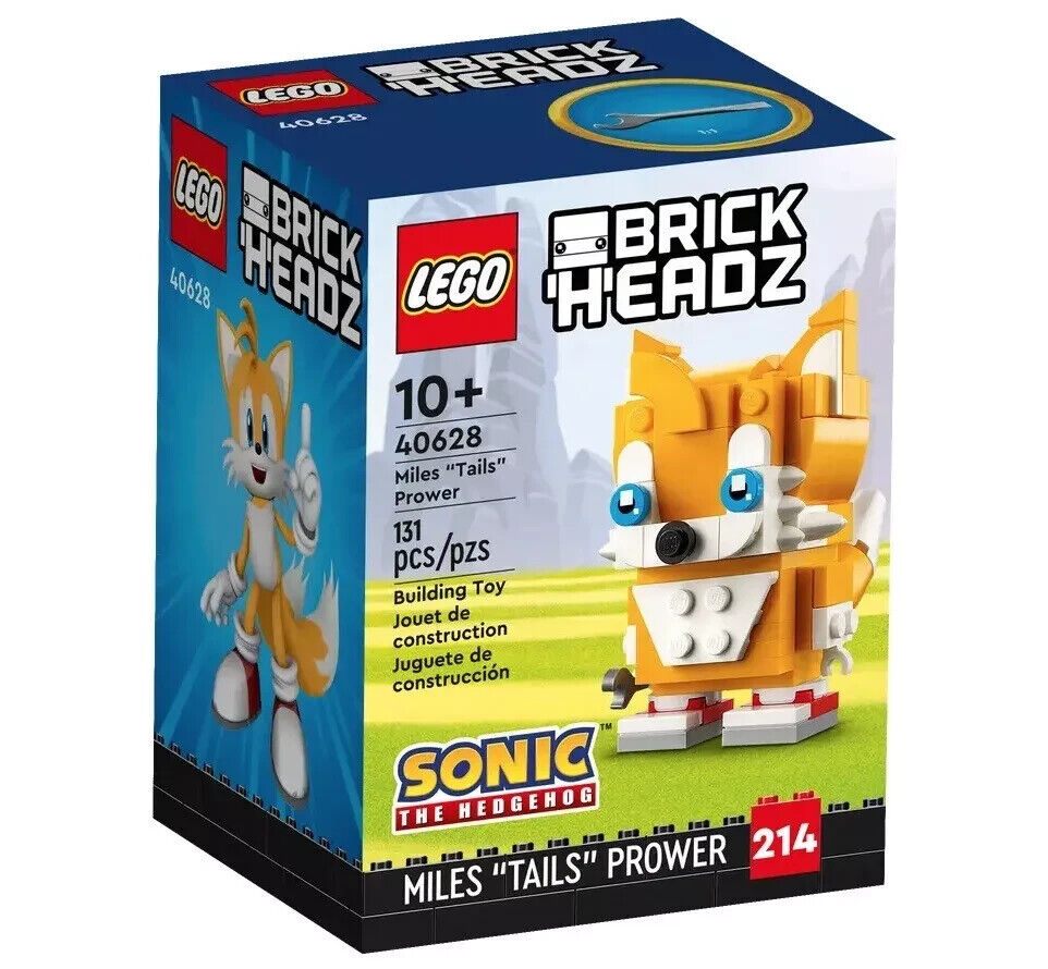 LEGO Miles Tails Prower 40628 Brickheadz - New