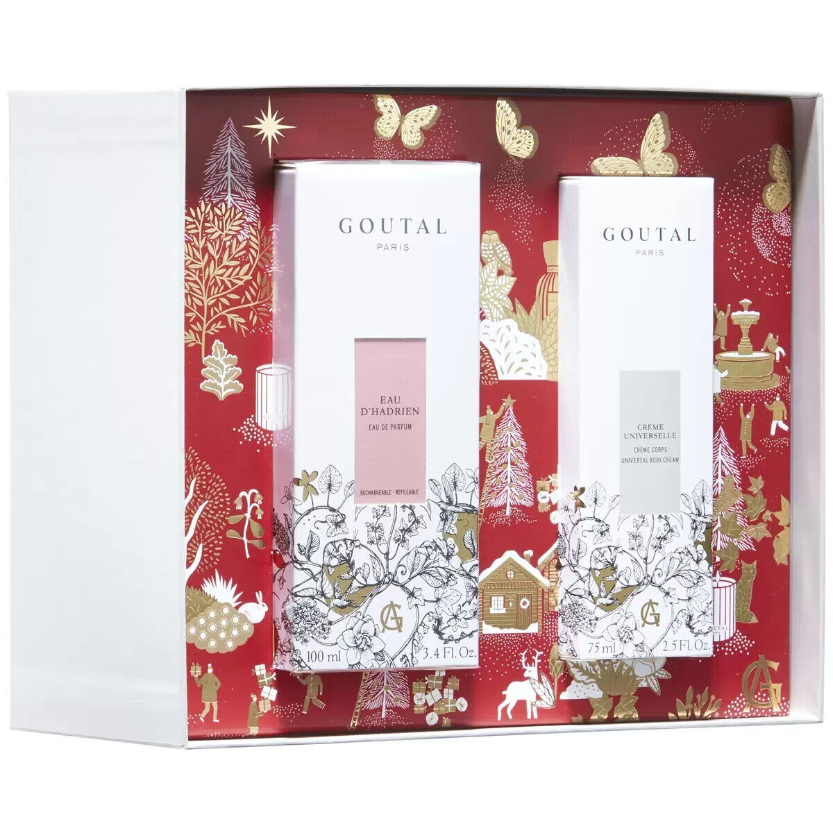 Goutal Eau D'Hadrien Eau De Parfum Spray 100ml & Body Lotion 75ml Gift Set