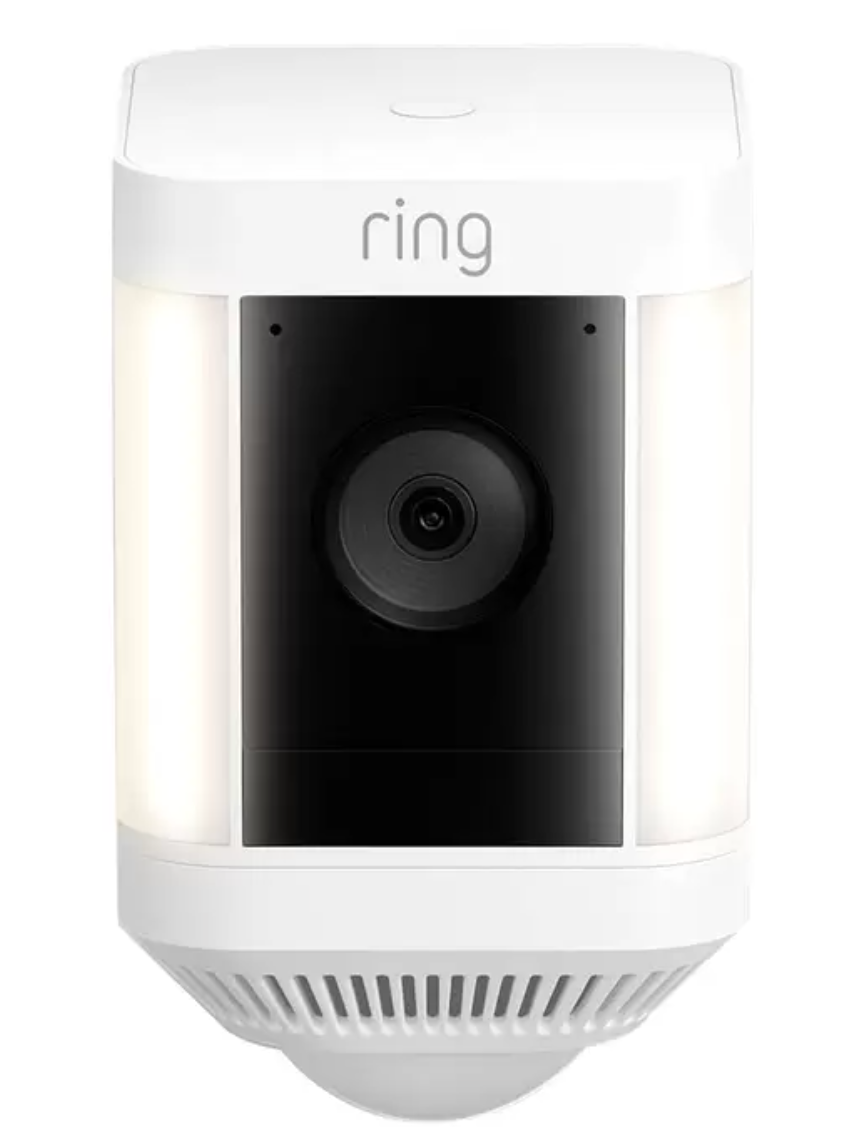 Ring Stick Up Cam Battery 3 Pack (White) + Spotlight Cam Plus Battery (White)