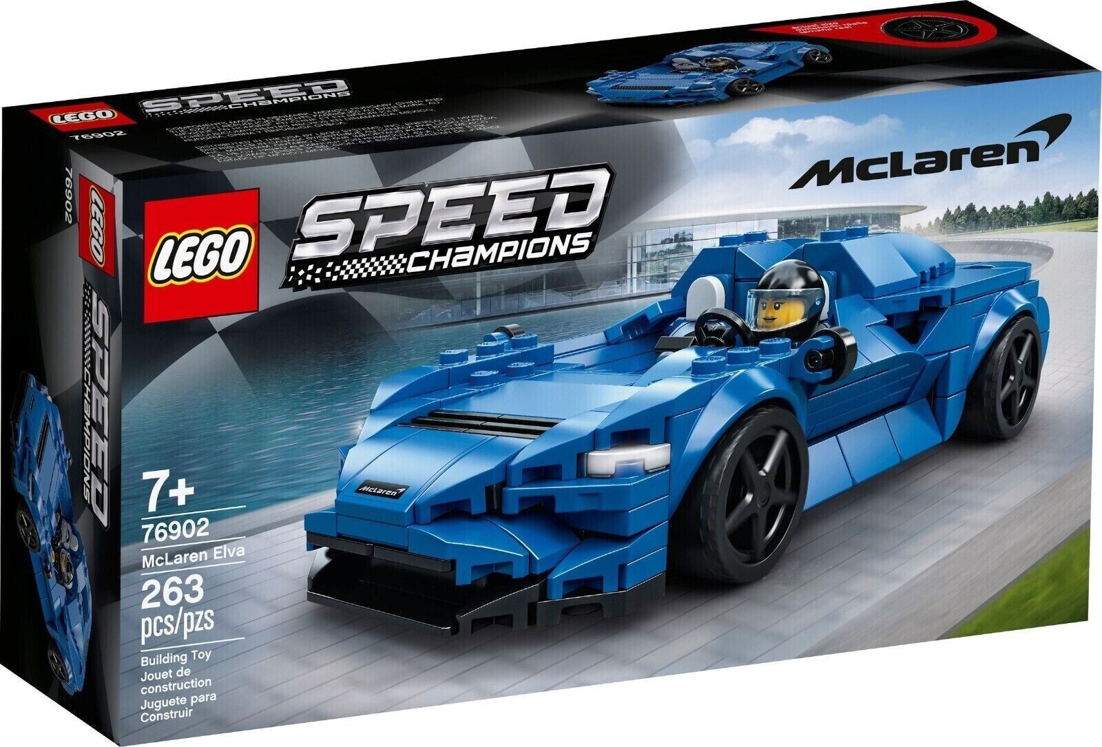 LEGO SPEED CHAMPIONS 76902 McLaren Elva BRAND NEW SEALED AU Seller