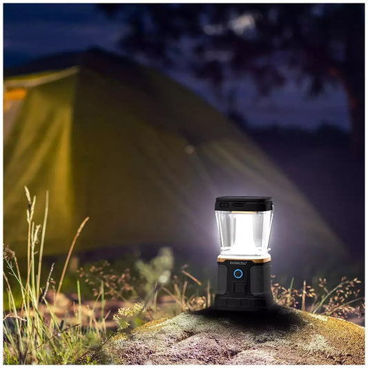 Duracell 3000 Lumen Rechargeable Lantern Camping Hiking Light Battery Solar USB