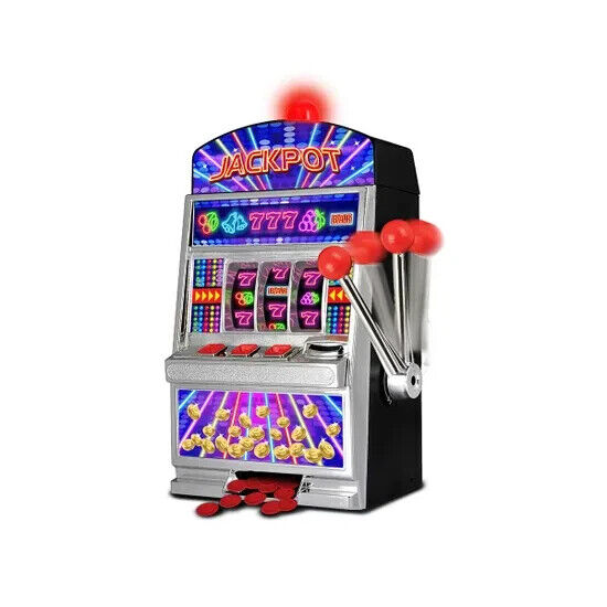 37.5cm Electronic Slot Machine Toy Arcade Game Toy for Adults Kids