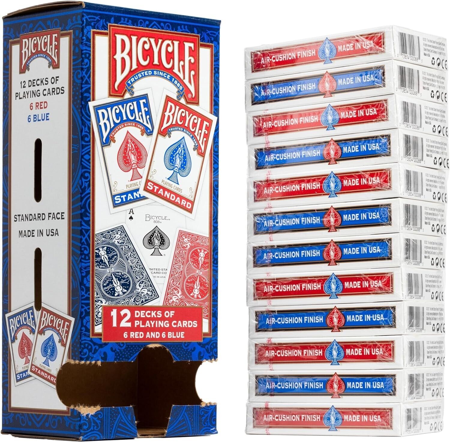 Bicycle Playing Cards 12 Decks US Standard Playing Cards Card Sealed Poker New