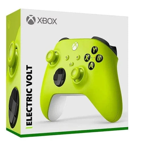 Genuine Microsoft Xbox Series X S Controller Carbon - Electric Volt Brand New