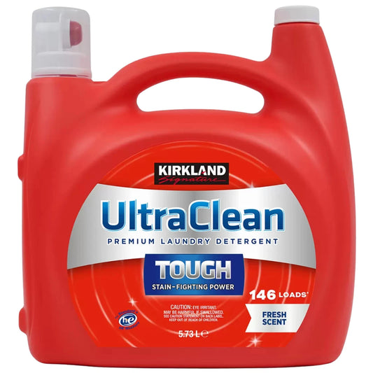 Kirkland Signature Laundry Detergent Liquid 5.73L 146 Loads Fresh Scent