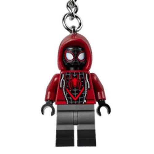 LEGO 854153 Miles Morales Keychain Minifigure Keyring Marvel Spider-man