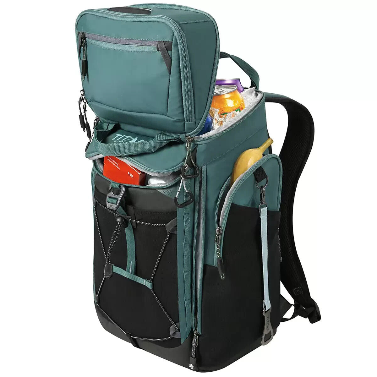 Titan by Arctic Zone 26 Can Backpack Cooler Spruce