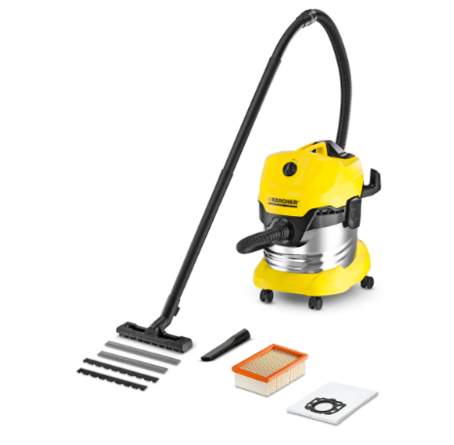 Karcher WD4 Premium Wet & Dry Vacuum Cleaner 1000W