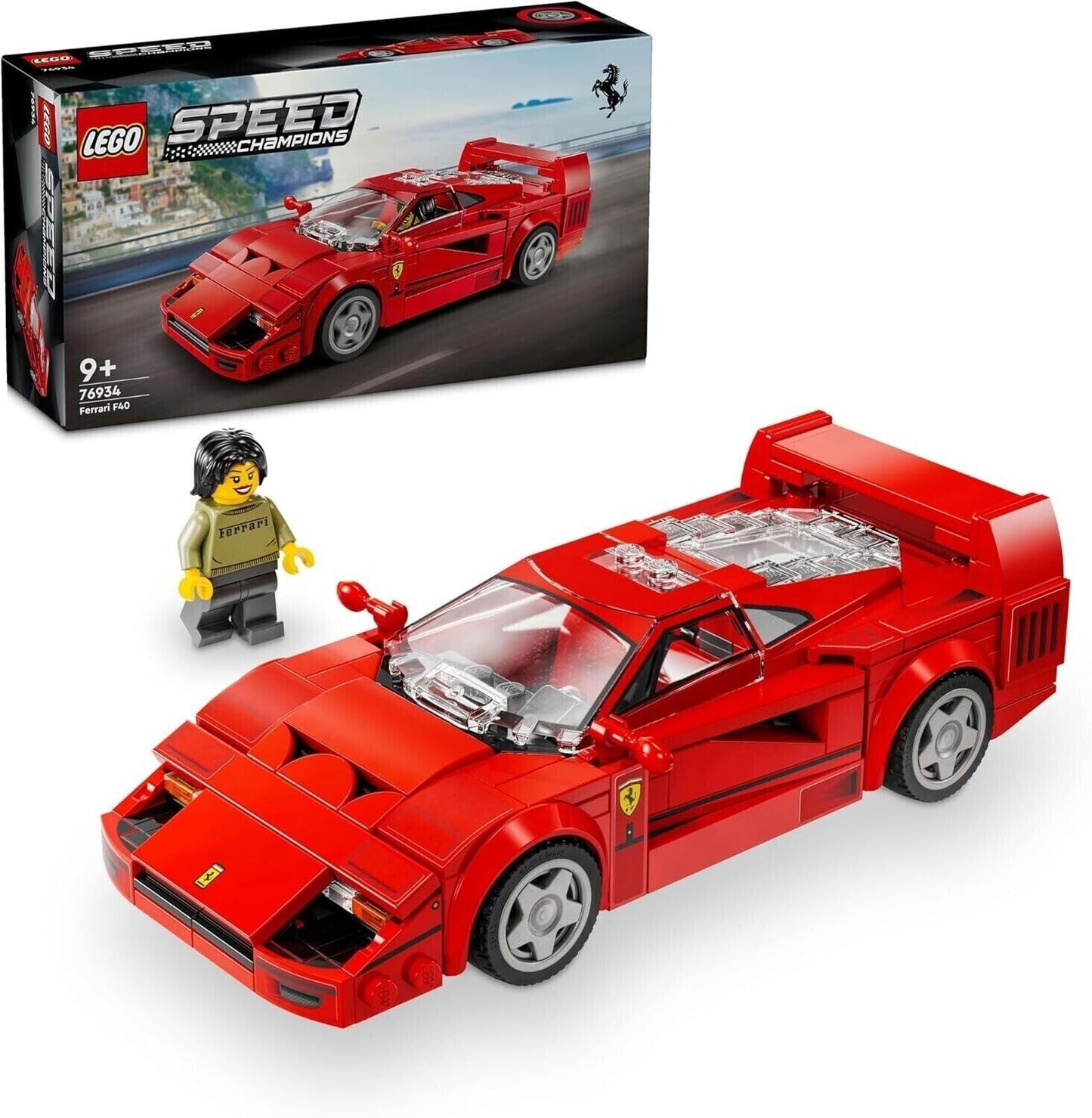 LEGO 76934 speed champions Ferrari F40 red car Brand New In Box