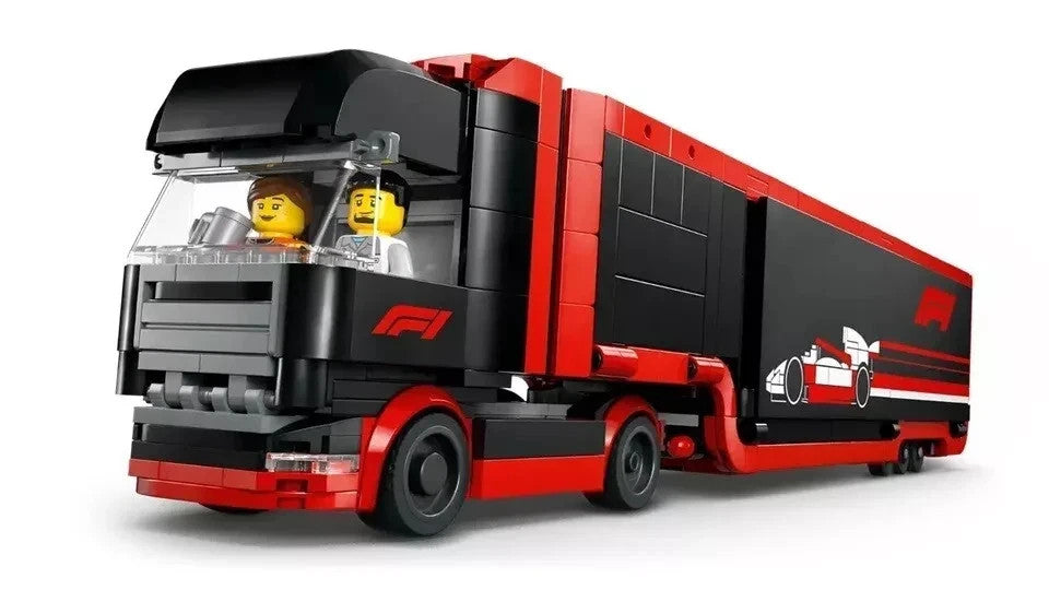 LEGO CITY: F1 Truck with RB20 & AMR24 F1 Cars [1086 PCS] [60445] [Sealed]