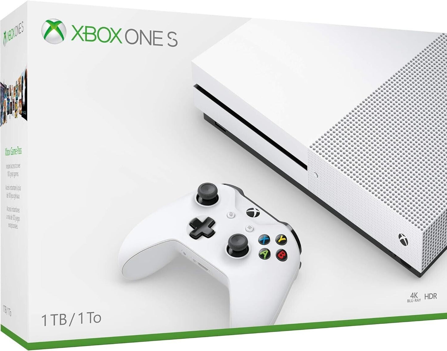 Brand New Factory Sealed Xbox One S Console Disc Edition 500GB White AU Stock