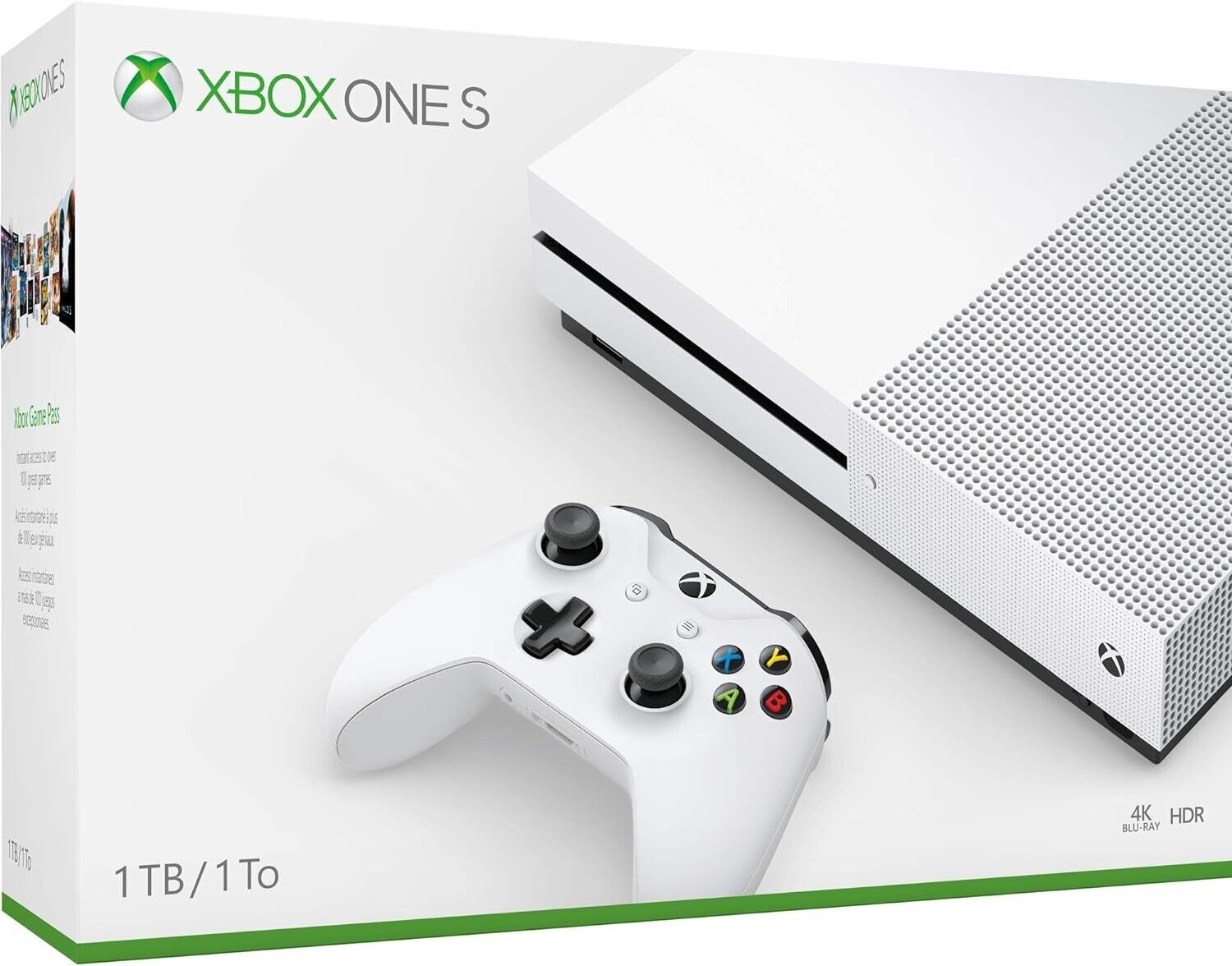 Brand New Factory Sealed Xbox One S Console Disc Edition 500GB White AU Stock