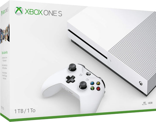 Brand New Factory Sealed Xbox One S Console Disc Edition 500GB White AU Stock