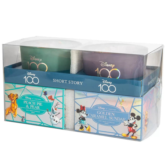 2 Pack Of Short Story Disney Handcrafted 100 Candles Classics And Friends